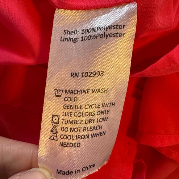 Thakoon Collective Pink V-Neck Shift Dress Sleeveless Crepe Size 10 - Picture 8 of 8